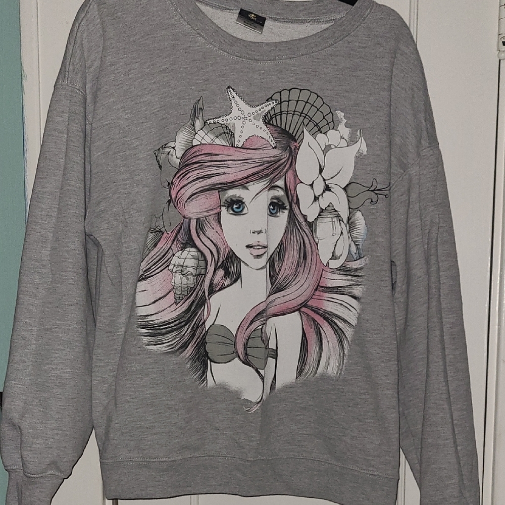 Disney Princess Gray Sweatshirt